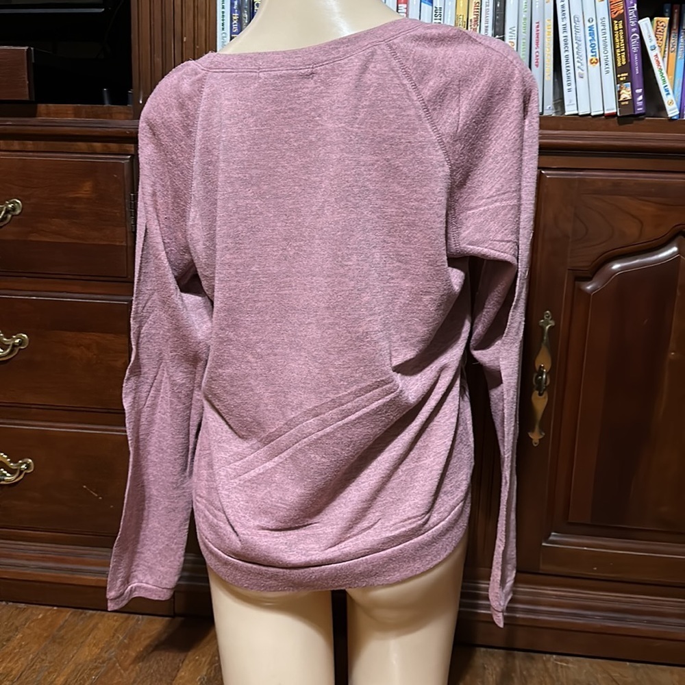 Weavers Women’s Long Sleeve Tee, Floral, Sz Lg - Picture 4 of 4